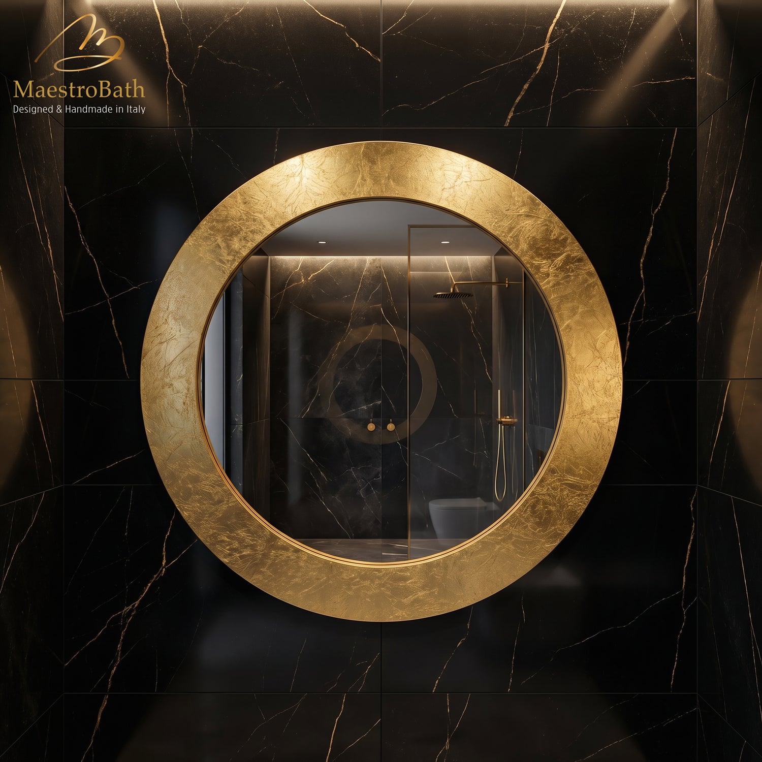 Modern Round Bathroom Mirror