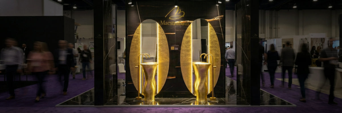 MaestroBath at KBIS, new Italian bathroom collections on show