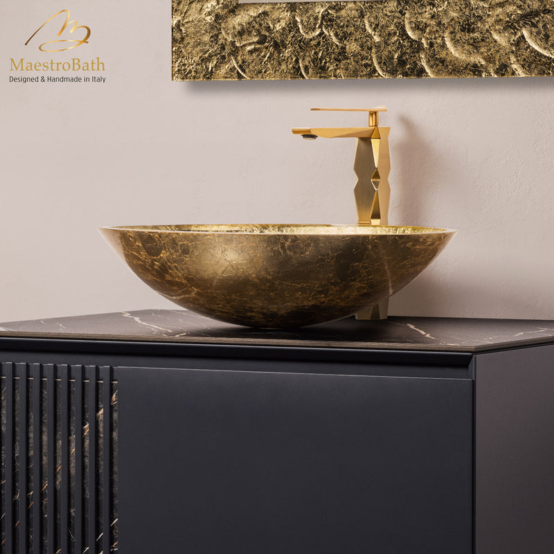 Luxury Oval Vessel Bathroom Sink