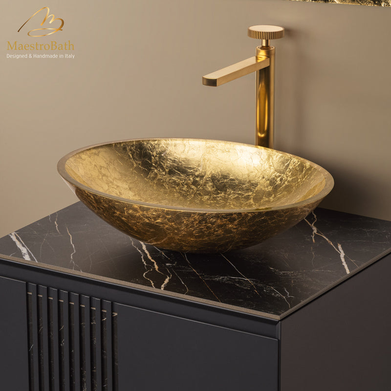 Luxury Oval Vessel Bathroom Sink