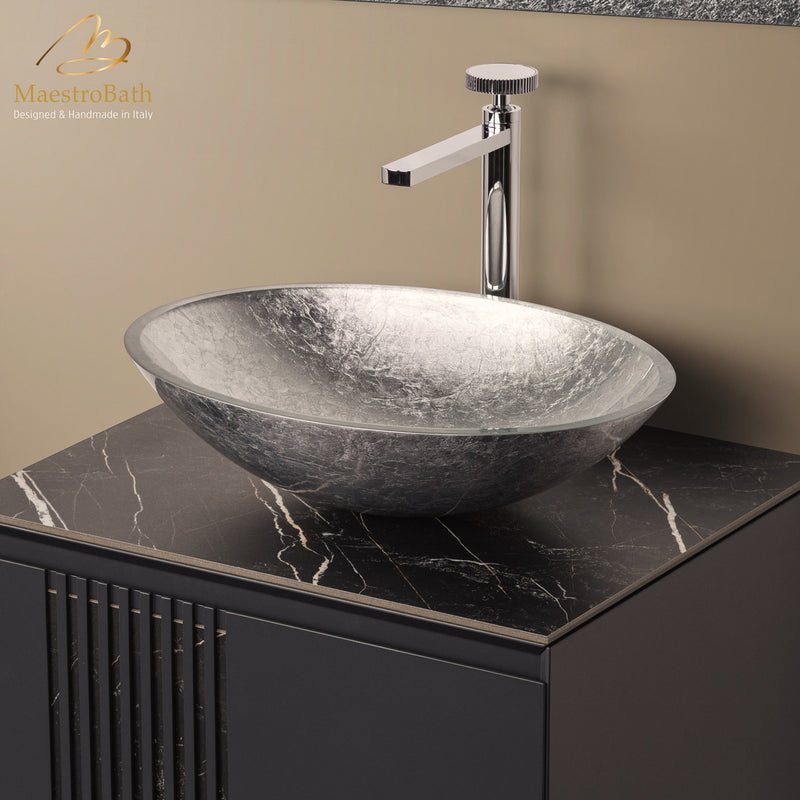 Luxury Oval Vessel Bathroom Sink