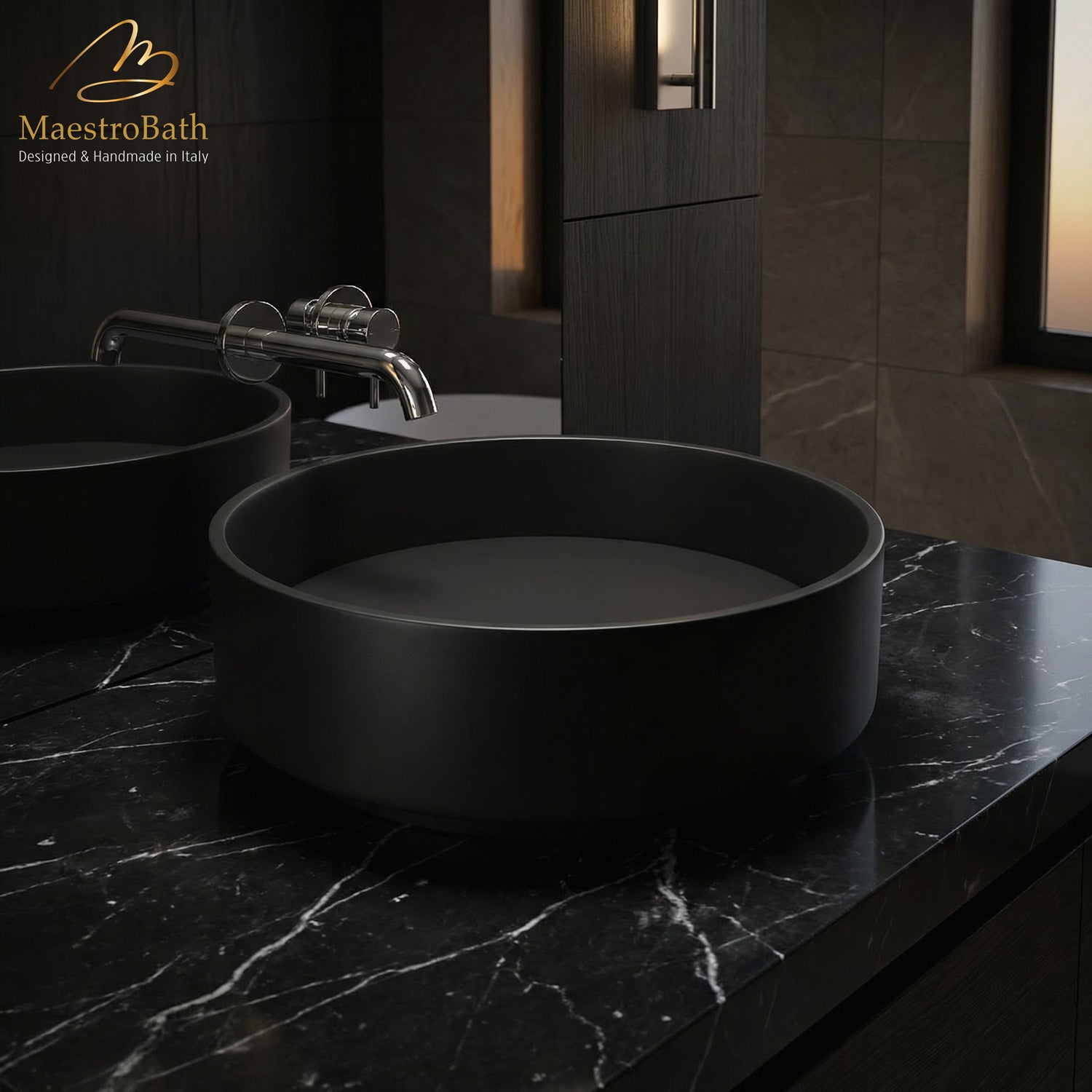 MaestroBath Visione Round Vessel Sink