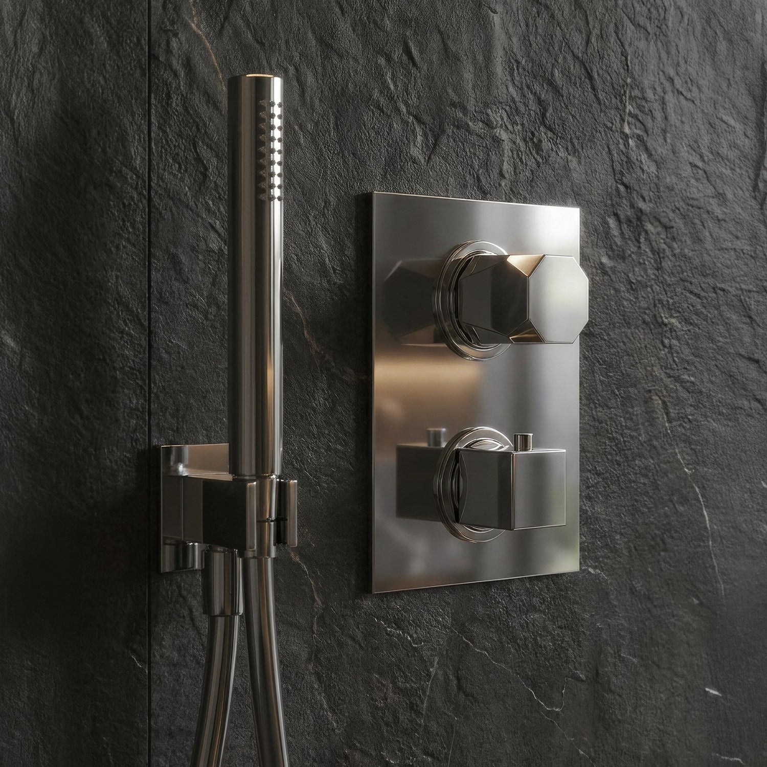 Capri Complete Shower Set | Polished Chrome