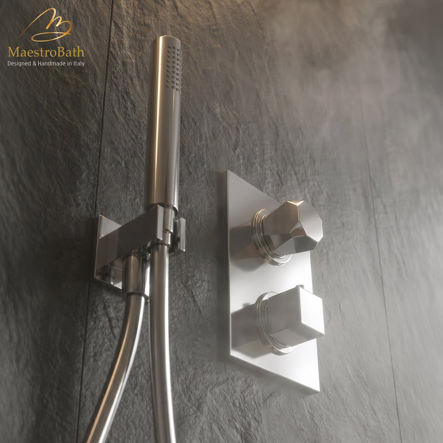 Capri Complete Shower Set | Polished Chrome