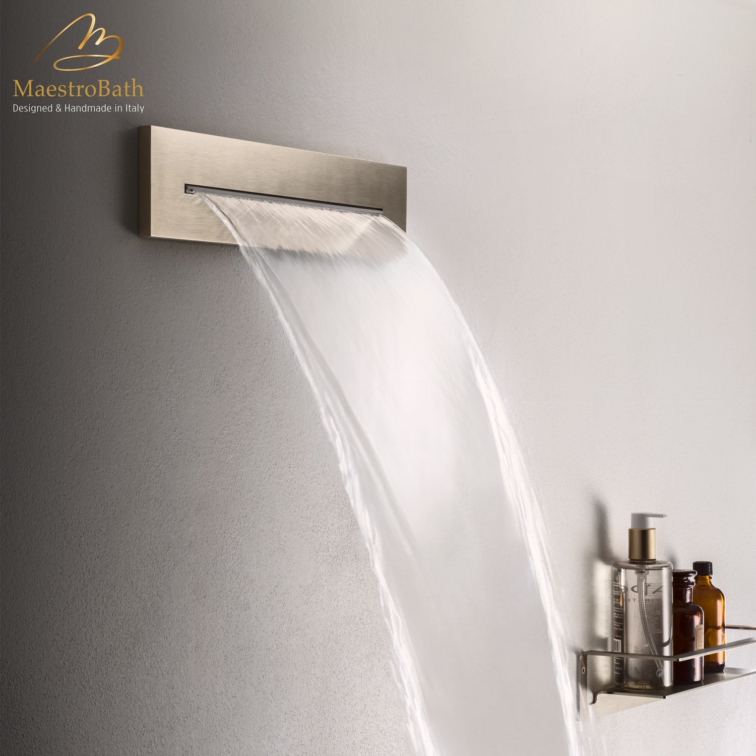 Flusso Complete Shower Set | Nickel