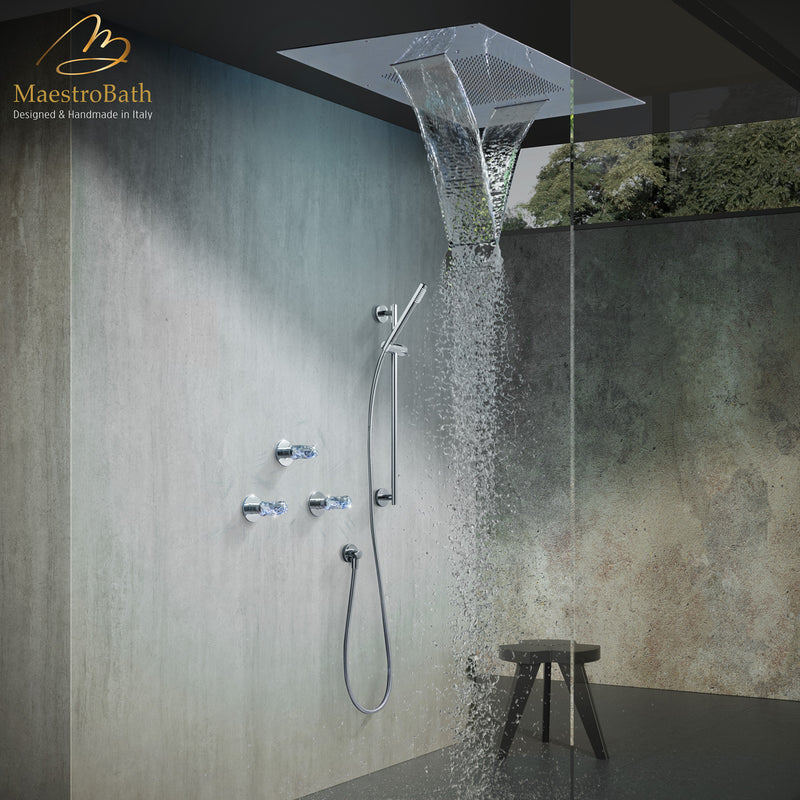 Lux Complete Shower Set | Polished ChromeLux Complete Shower Set | Polished Chrome