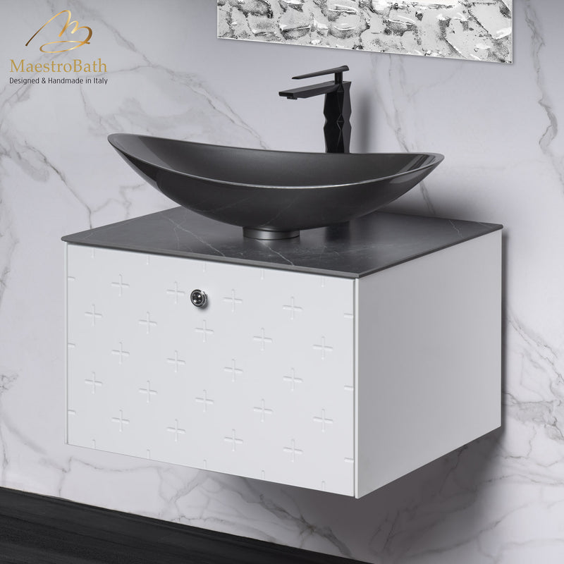 Modern Bathroom Vanity 24" | White