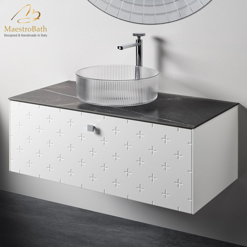 Modern Bathroom Vanity 40" | White