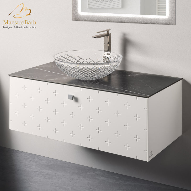 Modern Bathroom Vanity 40" | White