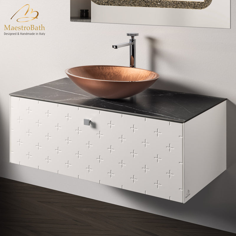 Modern Bathroom Vanity 40" | White