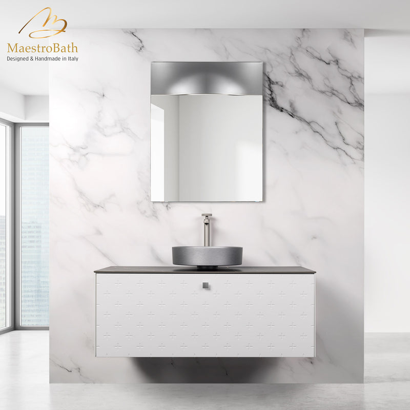 Modern Bathroom Vanity 48" | White