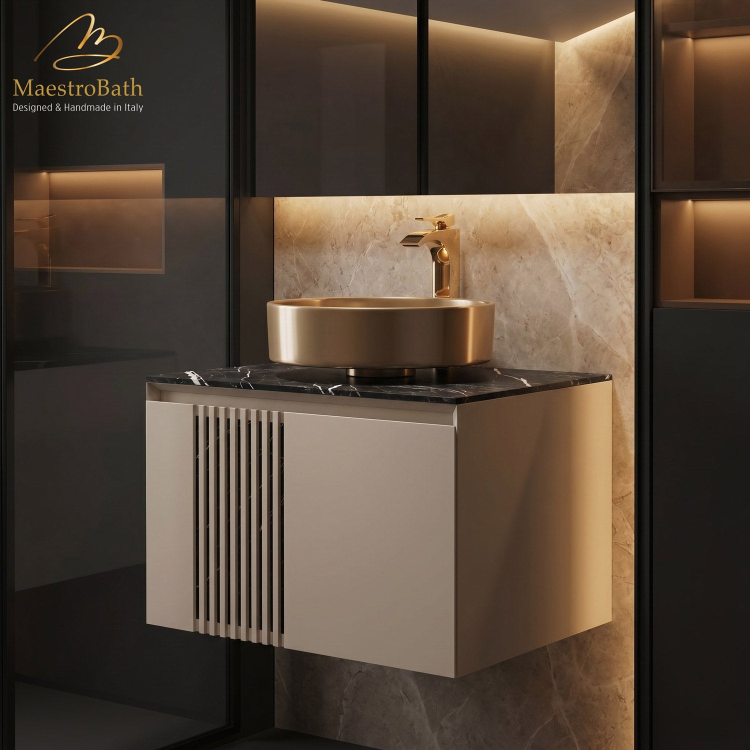 Mantua Bathroom Vanity | Cashmere #size_24" #color_cashmere