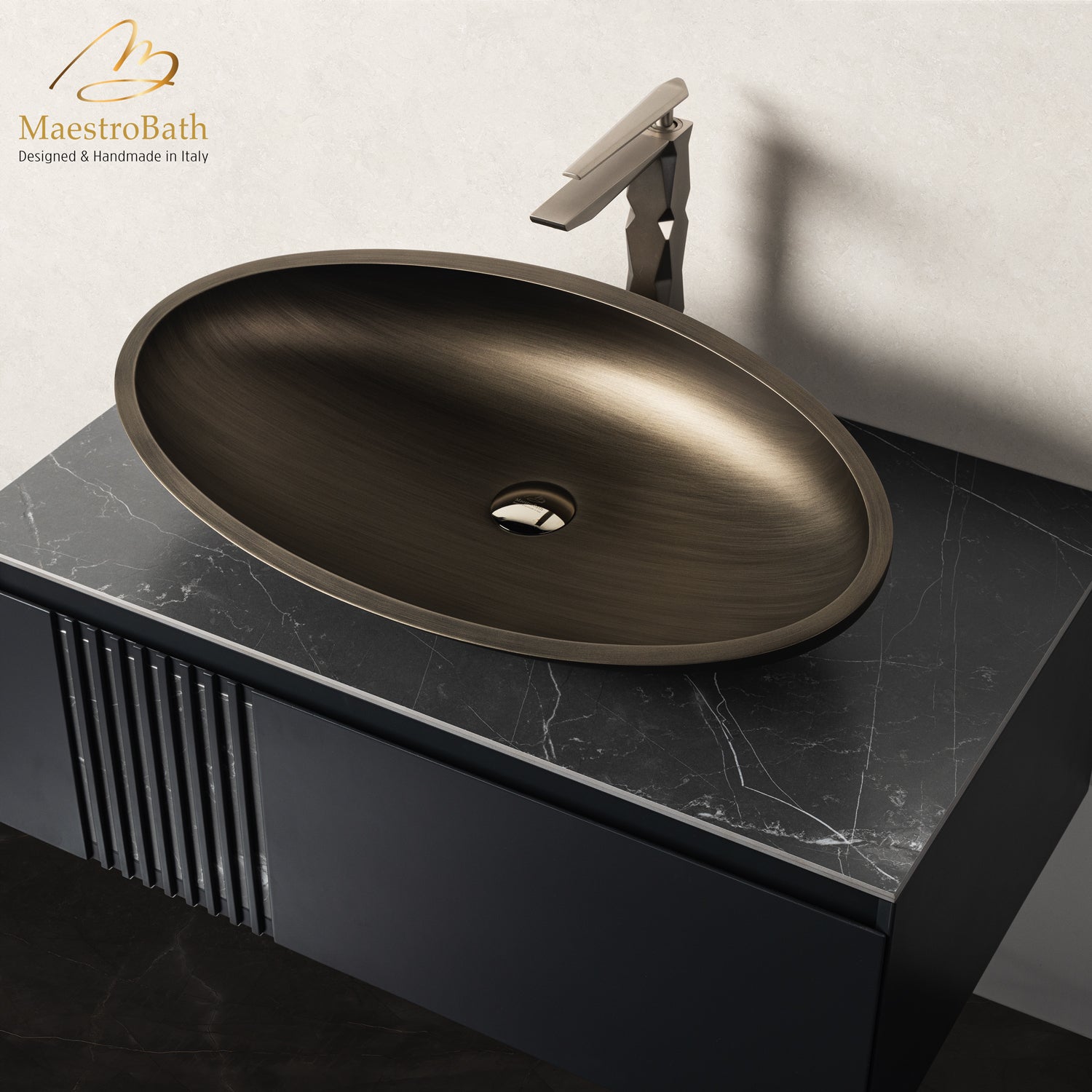 Ikon Brushed Nickel Luxury Vessel Sink Faucet #color_brushed nickel