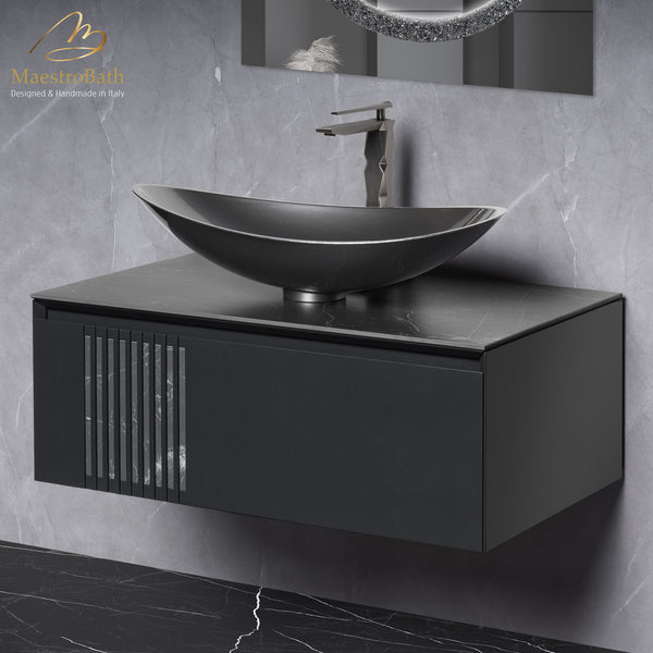 Mantua Bathroom Vanity 32" | Black