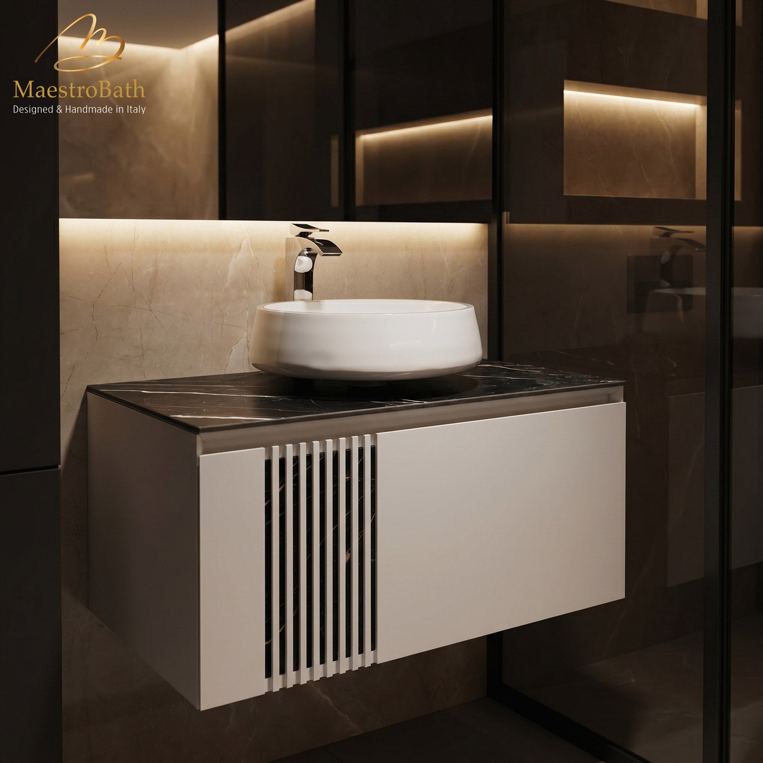 Mantua Bathroom Vanity | White #size_32" #color_white