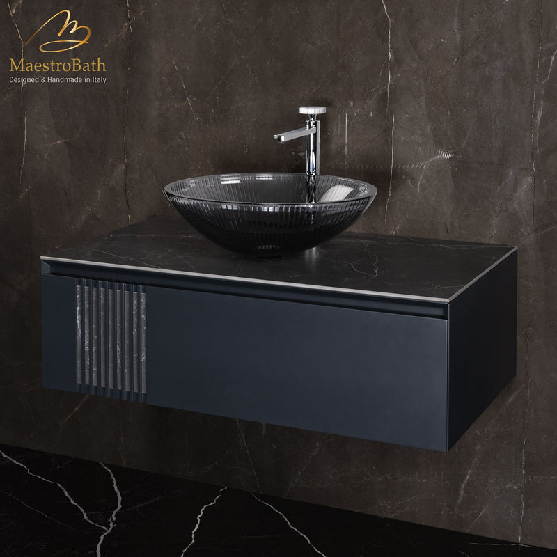 Mantua Bathroom Vanity 40" | Black