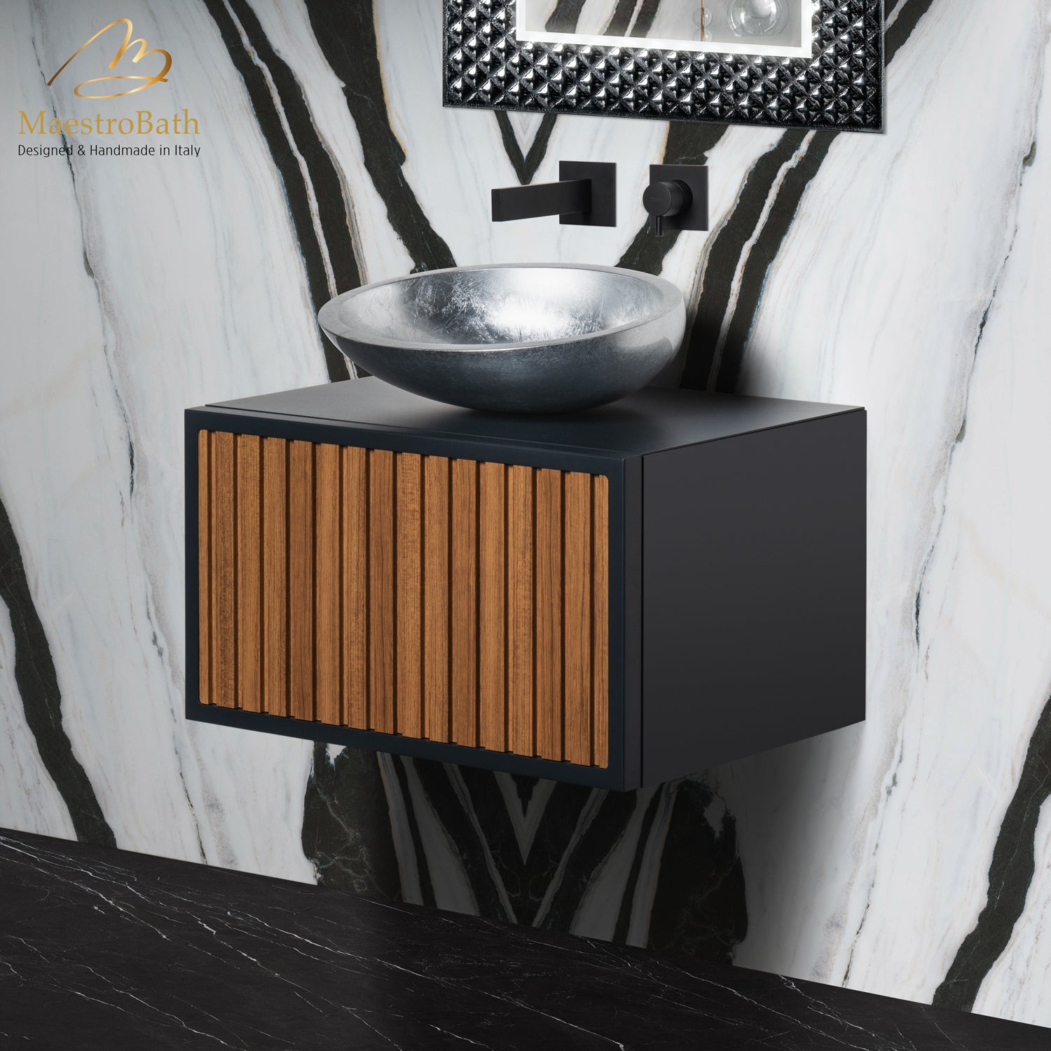 Orient 60 Bathroom Vanity | Anthracite #Size_24"