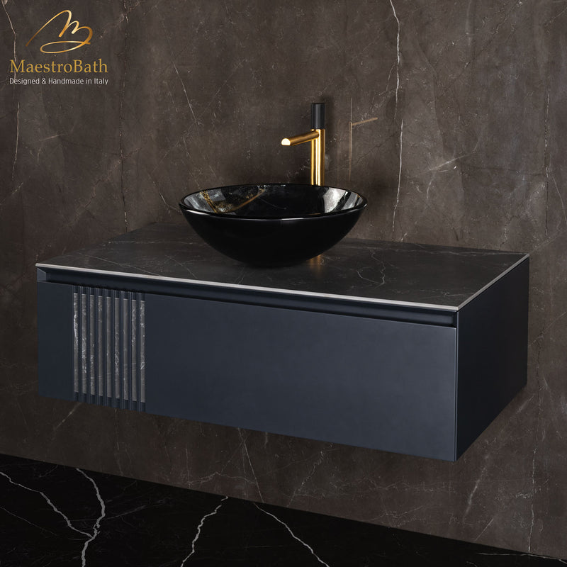 Mantua Bathroom Vanity 40" | Black