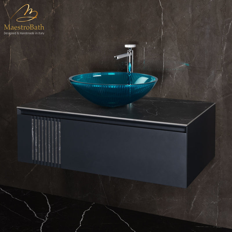 Mantua Bathroom Vanity 40" | Black