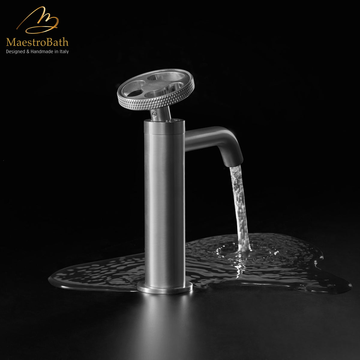 Country Bathroom Faucet | Polished Chrome #color_brushed chrome