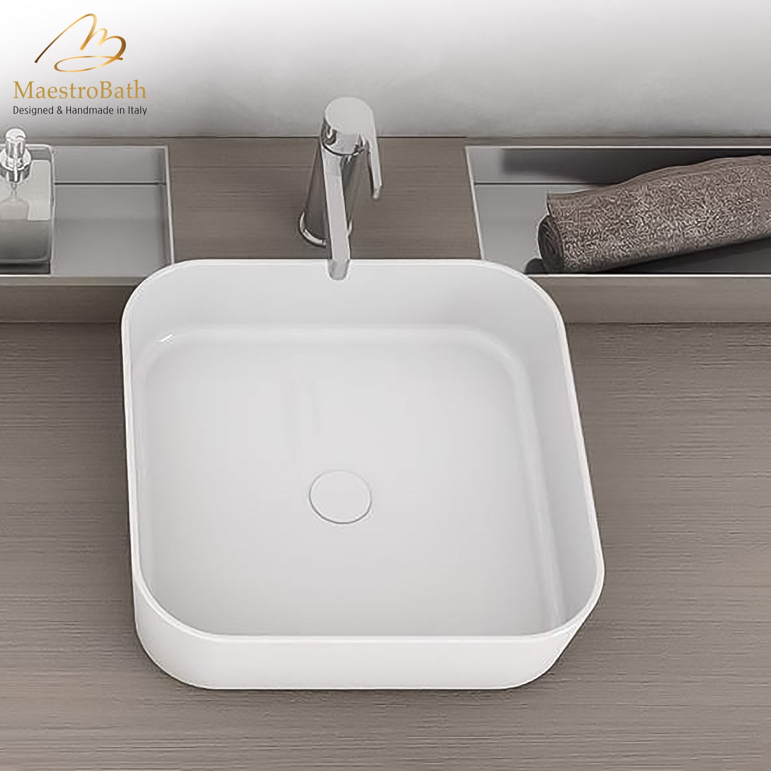 Luxury Italian Bathroom Sink Faucet #color_polished chrome