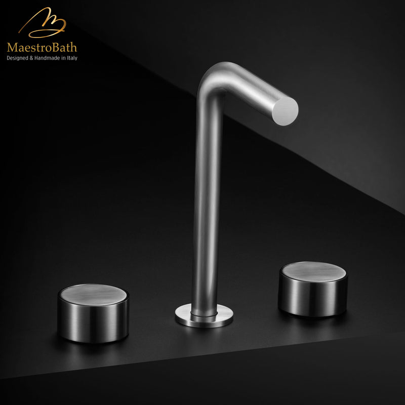 Preziosa Luxury 3-hole Bathroom Faucet | Chrome