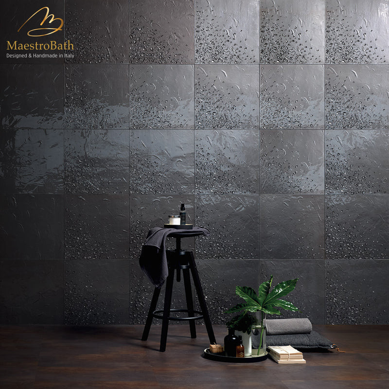 Gem Luxury Tile | Black
