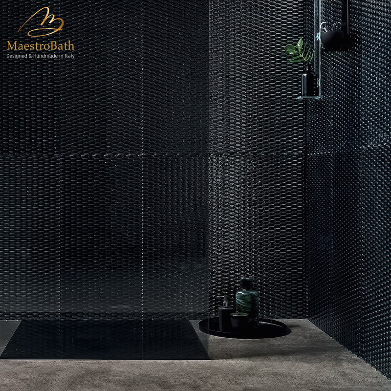 Lucent Luxury Tile | Grey-smoker Silver