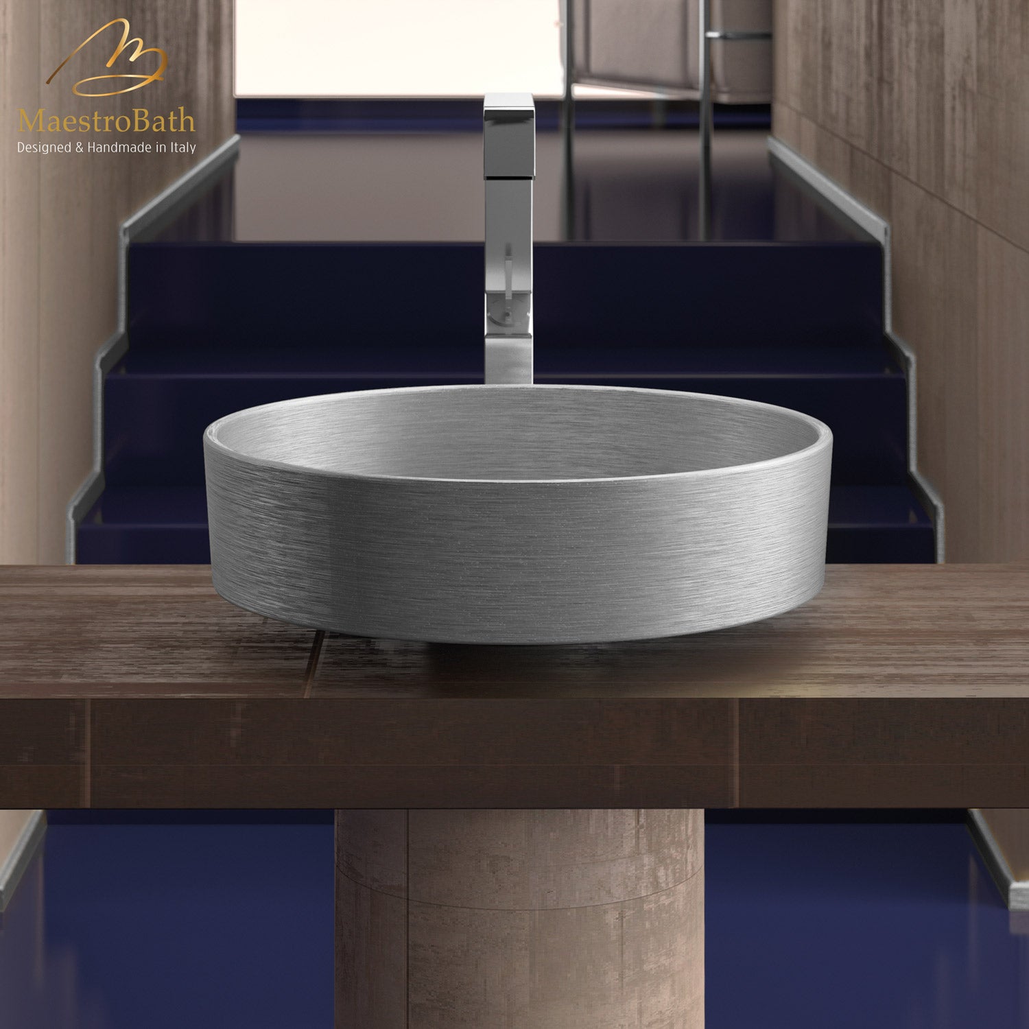 Pert Rho Metal Brushed Gold #color_brushed dark steel