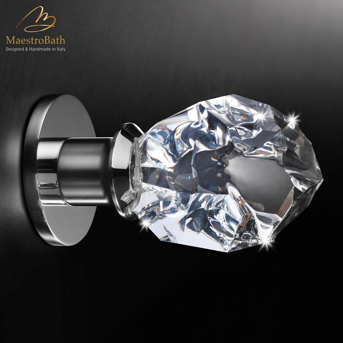 Built in brass concealed shower diverter, shown in polished chrome, 1.5 inch by 1.5 inch, made of solid brass