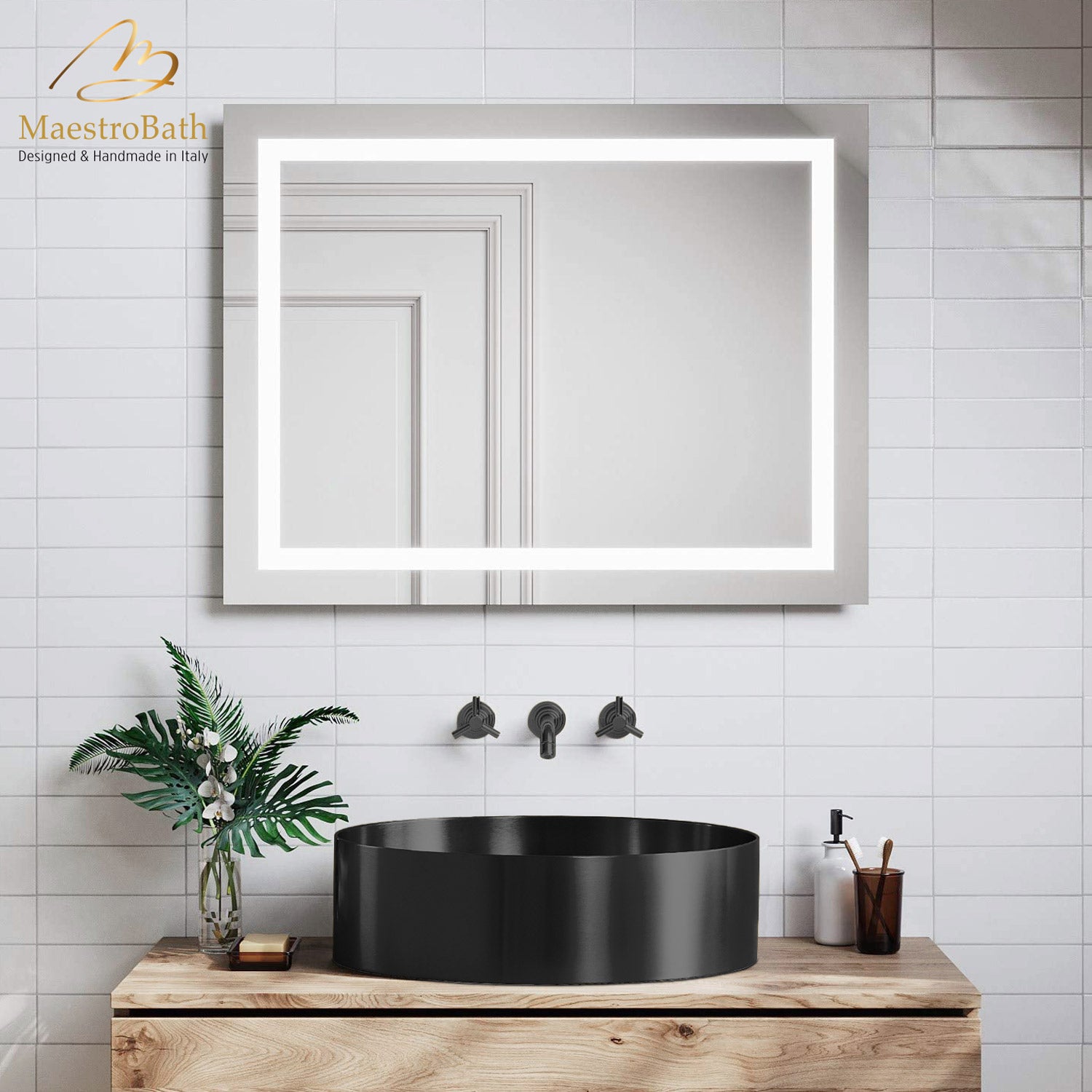 Modern Round Vessel Sink #color_gun metal