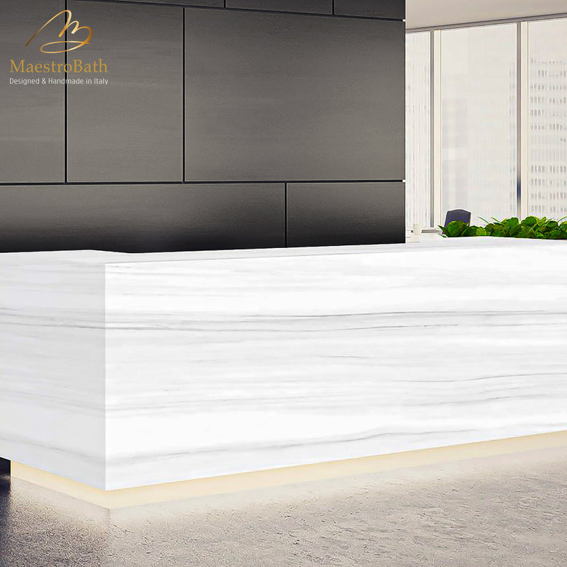 Nova Luxury Tile | White