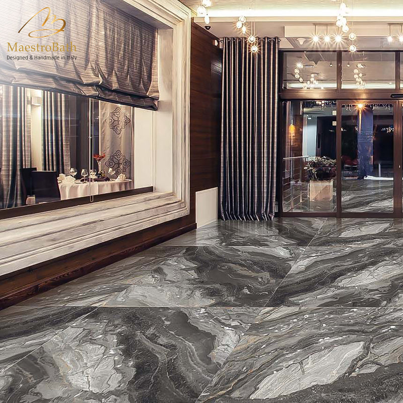 Rock Luxury Tile | Grey