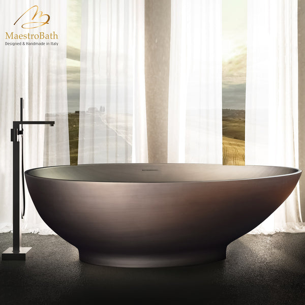 KOOL Luxury Freestanding Bathtub | Bronze